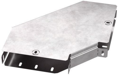 Угол для лотка горизонтальный с крышкой Промрукав Стандарт 90град. 200х50 фото Угол для лотка горизонтальный с крышкой Промрукав Стандарт 90град. 200х50 картинка